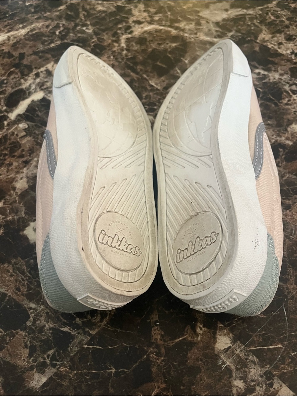 Casual Pink Canvas Slip-On Sneakers with 'BAD' Donkey Graphic - Picture 9 of 12